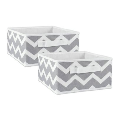 DII Square Non-Woven Polyester Bin, 11 in. x 11 in. x 5.5 in.
