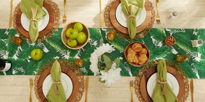 Image showing 6 th DII Banana Leaf Outdoor Table Runner
