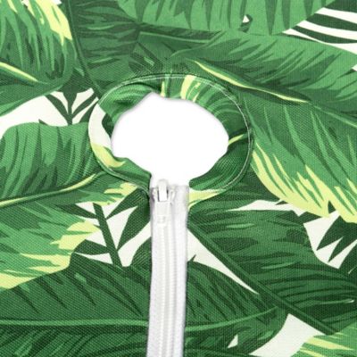 Image showing  Banana Leaf Outdoor Table Runner with Zipper