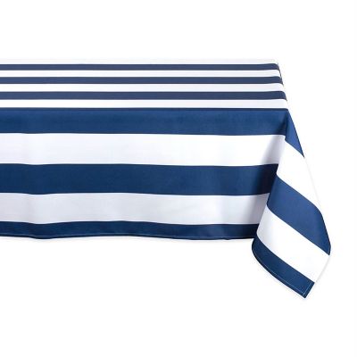 Image showing  Cabana Striped Outdoor Tablecloth, 60 in. x 120 in.