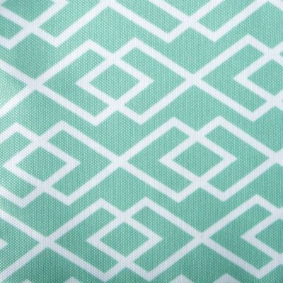 Image showing  Aqua Diamond Round Outdoor Tablecloth, 60 in.