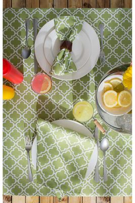 Image showing  Lattice Outdoor Tablecloth