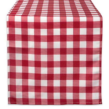 Zingz & Thingz Checkered Outdoor Table Runner