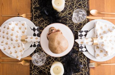 Image showing  Woven Paper Table Runner