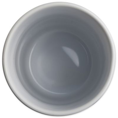 Image showing 5 th Bone Dry 6.5 in. Lattice Paw Print Ceramic Dog Treat Canister