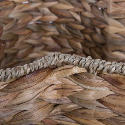 Image showing  Hyacinth Bone Pet Storage Basket, 21 in. x 13 x 8 in.