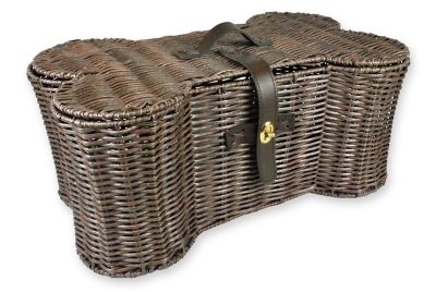Bone Dry Bone-Shaped Dog Toy Basket
