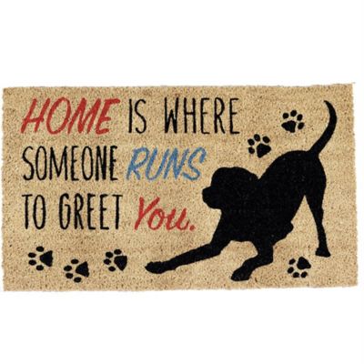 Zingz & Thingz Home Dog Doormat, 18 in. x 30 in., 1/2 in. Thickness