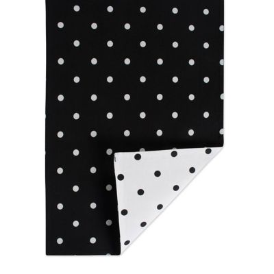 Zingz & Thingz Reversible Polka Dot Table Runner, 13 in. x 72 in., For Tables that Seat 4-6 People