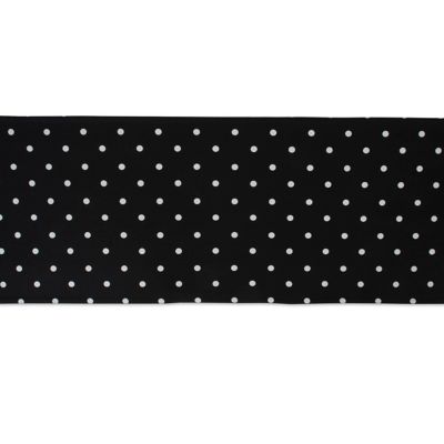 Image showing 9 th DII Reversible Polka Dot Table Runner, 13 in. x 72 in., For Tables that Seat 4-6 People