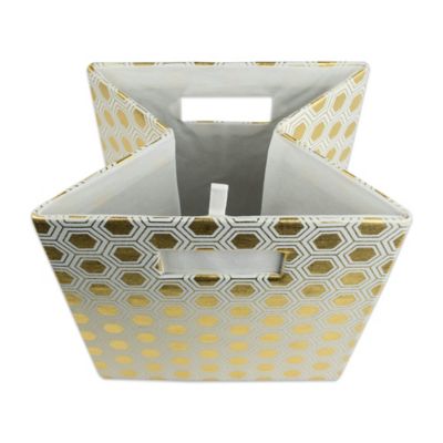 Image showing  Square Polyester Cube Storage Bin, 13 in. x 13 in. x 13 in.