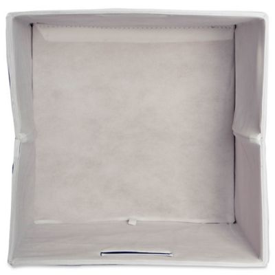 Image showing  Solid Square Polyester Cube Storage Bin, 13 in. x 13 in. x 13 in.