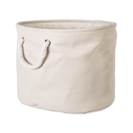 Zingz & Thingz Variegated Round Polyester Storage Bin, 15 in. x 12 in.