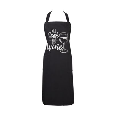 Zingz & Thingz Unisex Chef Cook for Wine Printed Apron