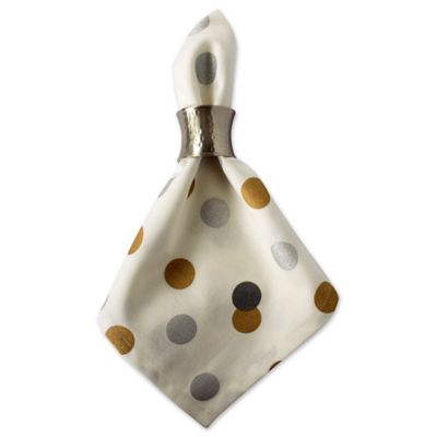 Image showing  Metallic Confetti Cloth Napkin Set, 20 in. x 20 in., 6 pc.