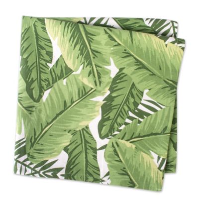 Image showing  Banana Leaf Print Cloth Napkin Set, 20 in. x 20 in., 6 pc.