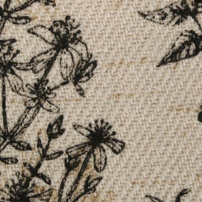 Image showing  Cotton Botanical Printed Throw Blanket