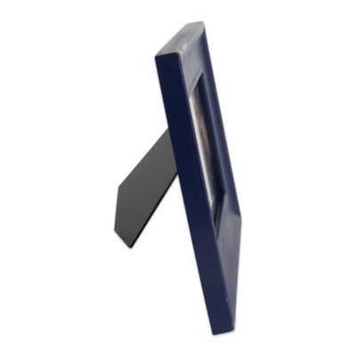 Image showing  Distressed Farmhouse Picture Frame, 4 in. x 6 in., Distressed Navy