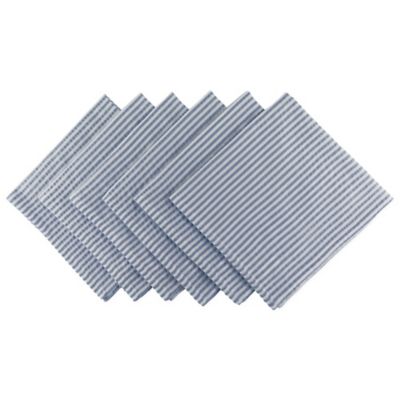 DII Seersucker Napkins, 6 pc.