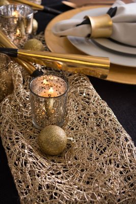 Image showing  Sequin Mesh Table Runner Roll, 16 in. x 120 in.