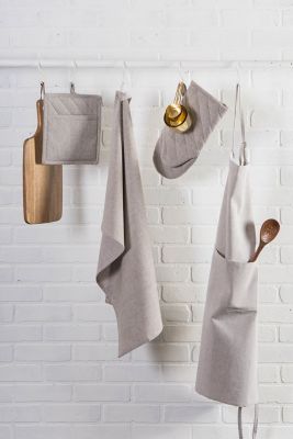 Image showing  Solid Chambray Pot Holder