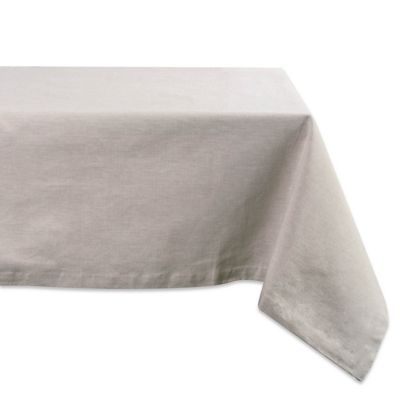 Zingz & Thingz Solid Chambray Tablecloth, 60 in. x 104 in.