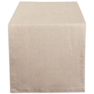 DII Solid Chambray Table Runner