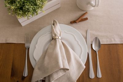 Image showing  Solid Chambray Table Runner