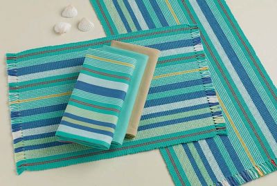 Image showing 7 th DII Aqua Napkin, 6 pc.