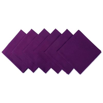 Zingz & Thingz Eggplant Napkins