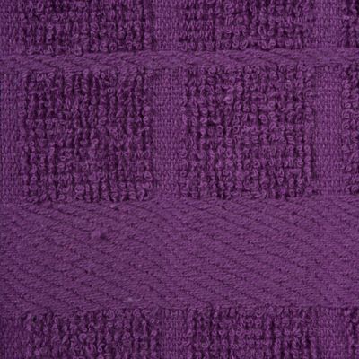 Image showing  Solid Windowpane Terry Dish Towel Set, 16 in. x 26 in., 4 pc.