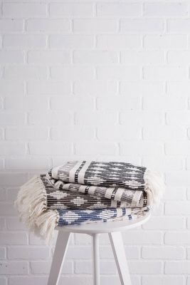 Image showing  Cotton Colby Southwest Throw Blanket, 50 in. x 60 in.