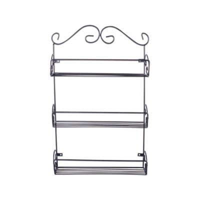 Image showing  Pantry Spice Rack, 11.1 in. L x 2.5 in. D x 4.33 in. H