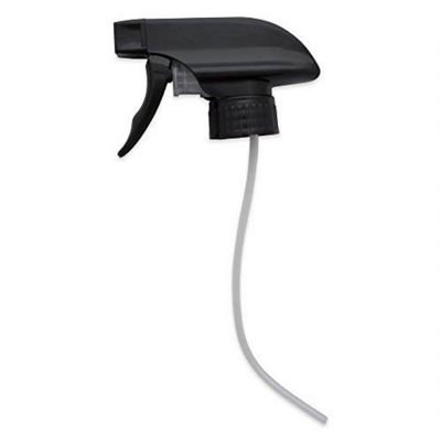 Image showing  16 oz. Clear Glass Bottles, 2.5 in. Diameter, 6.75 in. H, 8.25 in. H with Sprayer, 2-Pack