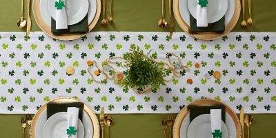Image showing  Shamrock Shake Print Table Runner