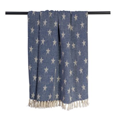 Image showing  Cotton Stars Throw Blanket, 50 in. x 60 in.
