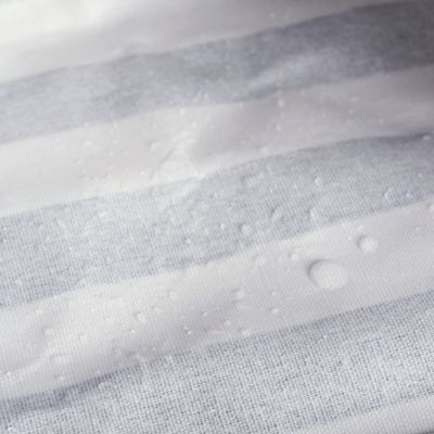 Image showing  PE-Coated Lattice Rectangular Cotton/Poly Laundry Bins, 10.5 in. x 17.5 in. x 10 in., 2-Pack