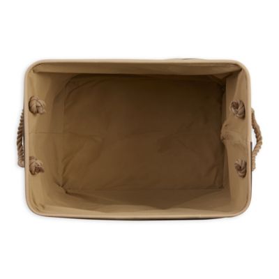 Image showing  Striped with Paw Patch Rectangular Polyester Pet Storage Bin, 15 in. x 18 in. x 18 in.