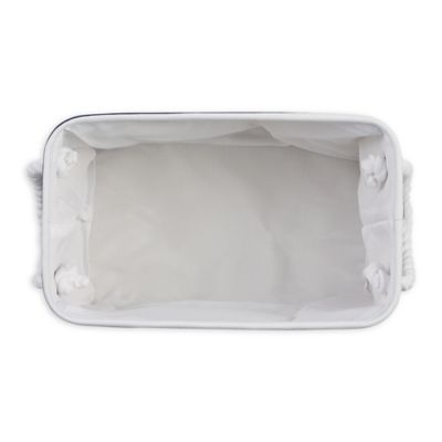 Image showing  Striped with Paw Patch Rectangular Polyester Pet Storage Bin, 15 in. x 18 in. x 18 in.