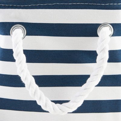 Image showing  Striped with Paw Patch Rectangular Polyester Pet Storage Bin, 15 in. x 18 in. x 18 in.