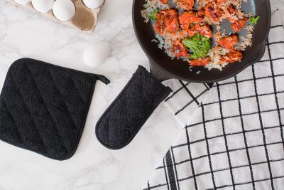 Image showing  Terry Pan Holder Handles, 3 pc.