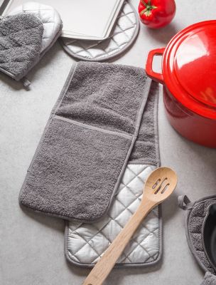 Image showing 11 th DII Terry Double Oven Mitt, 36 in. x 7.5 in.