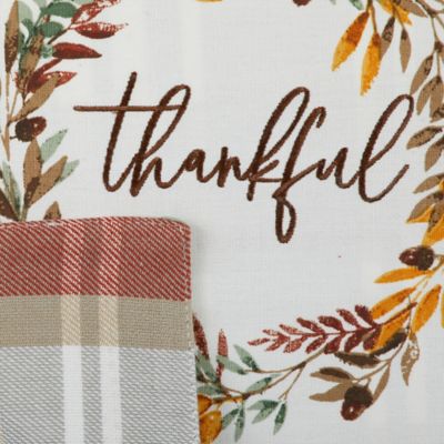 Image showing  Thanksgiving Thankful Autumn Table Runner
