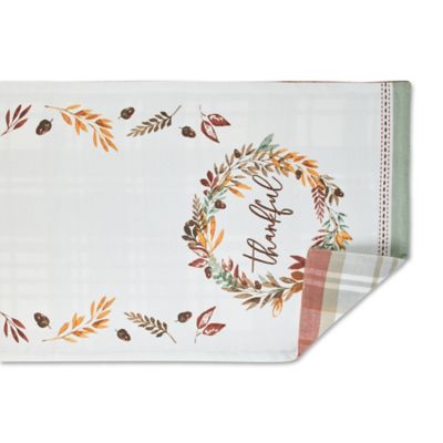 Image showing  Thanksgiving Thankful Autumn Table Runner