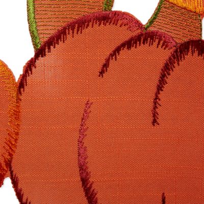 Image showing 6 th DII Embroidered Pumpkins Table Runner