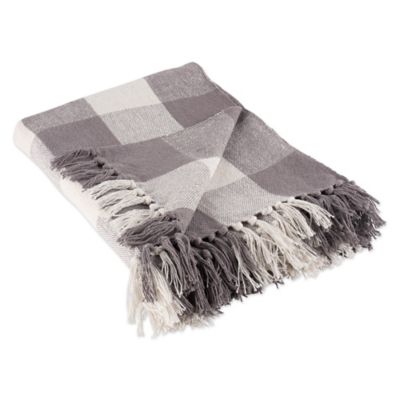 Zingz & Thingz Cotton Buffalo Check Throw Blanket