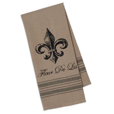 DII Assorted French Printed Dish Towel Set, 3 pc.