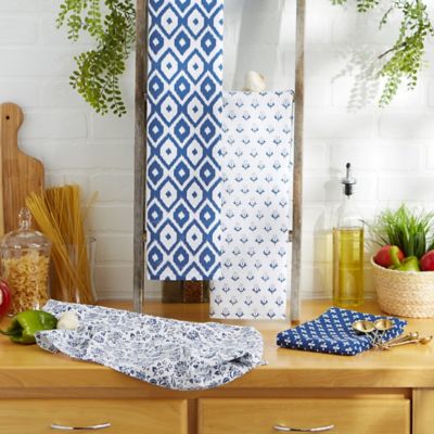 Image showing  Assorted Market Dish Towel Set, 4 pc.