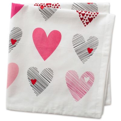 Image showing  Hearts Collage Print Napkins