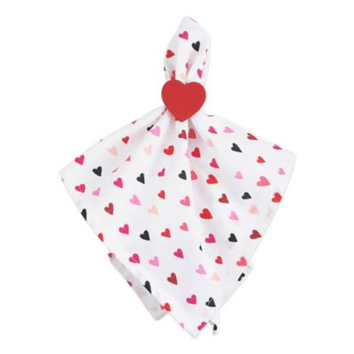 Image showing  Confetti Hearts Print Napkin, Set of 6
